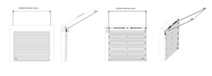 Sectionale garagepoorten industirale standard FTR