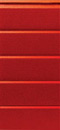 Panou industriele garagepoorten, culoare Rood RAL 3000 RIB-paneel met stucwerk-afwerkingwerking